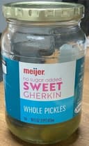 Sweet Gherkin Whole Pickles