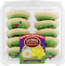 Delicious frosted sugar cookies spring!