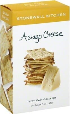 Asiago Cheese Down East Crackers