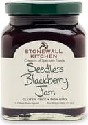 Glutenfree seedless blackberry jam