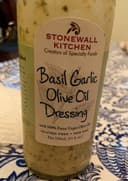 Basil garlic olive oil dressing