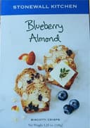 Blueberry Almond Biscotti Crisps