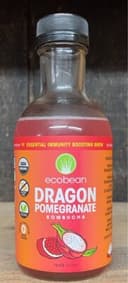 Dragon pomegranate kombucha