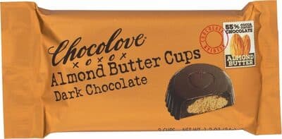 Almond butter cups dark chocolate
