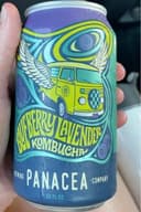 Blueberry lavender kombucha