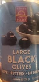 Black olives