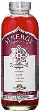 Synergy Organic Kombucha Cosmic Cranberry