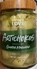 Artichokes Quarter Marinated