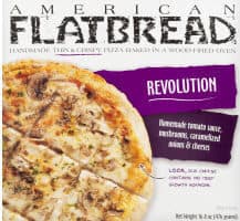 American flatbread handmade thin & crispy pizza