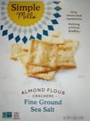 Fine Groud Sea Salt Almond Flour Crackers