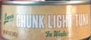 Chunk light tuna in water