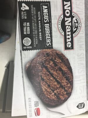 100% angus beef burgers, angus beef