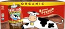 Lowfat organic milk box with dha omega