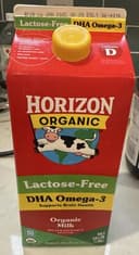 Organic Milk, Lactose-free, DHA Omega-3