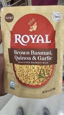 Brown Basmati, Quinoa & Garlic