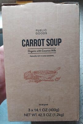 Carrot soup