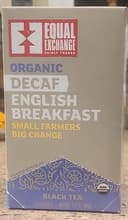 Organic Decaf English Breakfast Black Tea