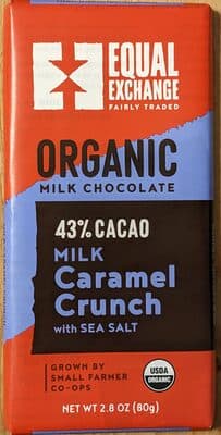 Caraml Crunch Milk Chocolate Bar