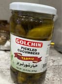 Golchin pickled cucumber
