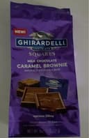 Milk chocolate caramel brownie