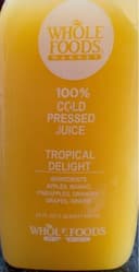 100% Cold Pressed Juice.  Tropical delight