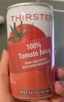 100% Tomato juice