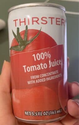 100% Tomato juice