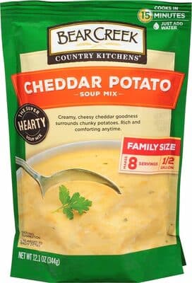Cheddar potato soup mix