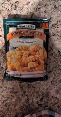 Creamy cheddar pasta mix