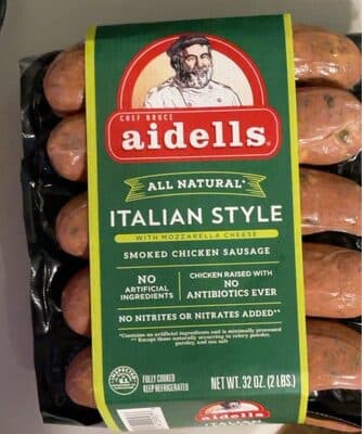Italian Style Smoked Chicken Sausage