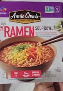 Korean-Style Spicy Ramen Soup Bowl