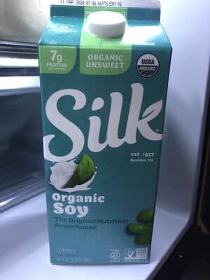 Silk Orgamic Unsweet Sou