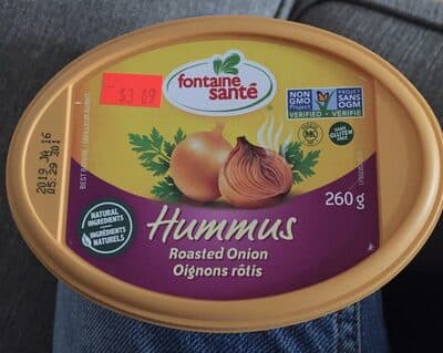 Hummus Roasted Onion