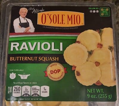 Butternut Squash Ravioli