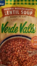 Verde Valle Original Mexican Recipe Lentil Soup