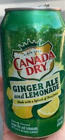 Ginger ale and lemonade