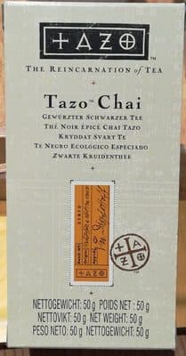 Tazo chai thé noir épicé