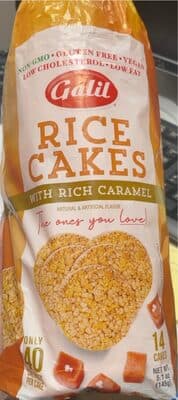 Rice Cakes with Rich Caramel