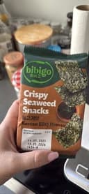 Crispy Seaweed Snacks Korean BBQ Flavour