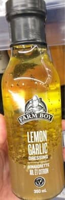 Lemon garlic dressing
