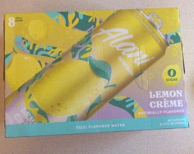 Fizzi Flavored Water - lemon crème