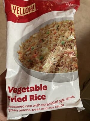 Vegetable fried rice