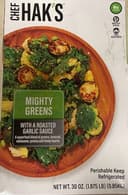 Chef Hak’s Mighty Greens With A Roasted Garlic Sauce
