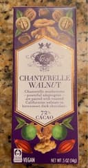 Chanterelle Walnut Dark Chocolate Bar