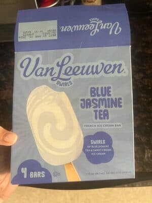 Blue Jasmine Tea French Ice Cream Bar