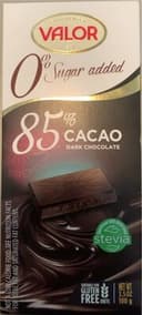 Valor 85% Cacoa Dark Chocolate