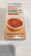 Grapefruit flavour drops