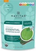 Essential superfood protein blend vanilla & greens bag