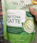 Organic matcha latte