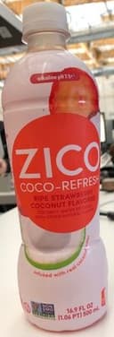 Zico Coco-Refresh, Ripe Strawberry Coconut Flavored